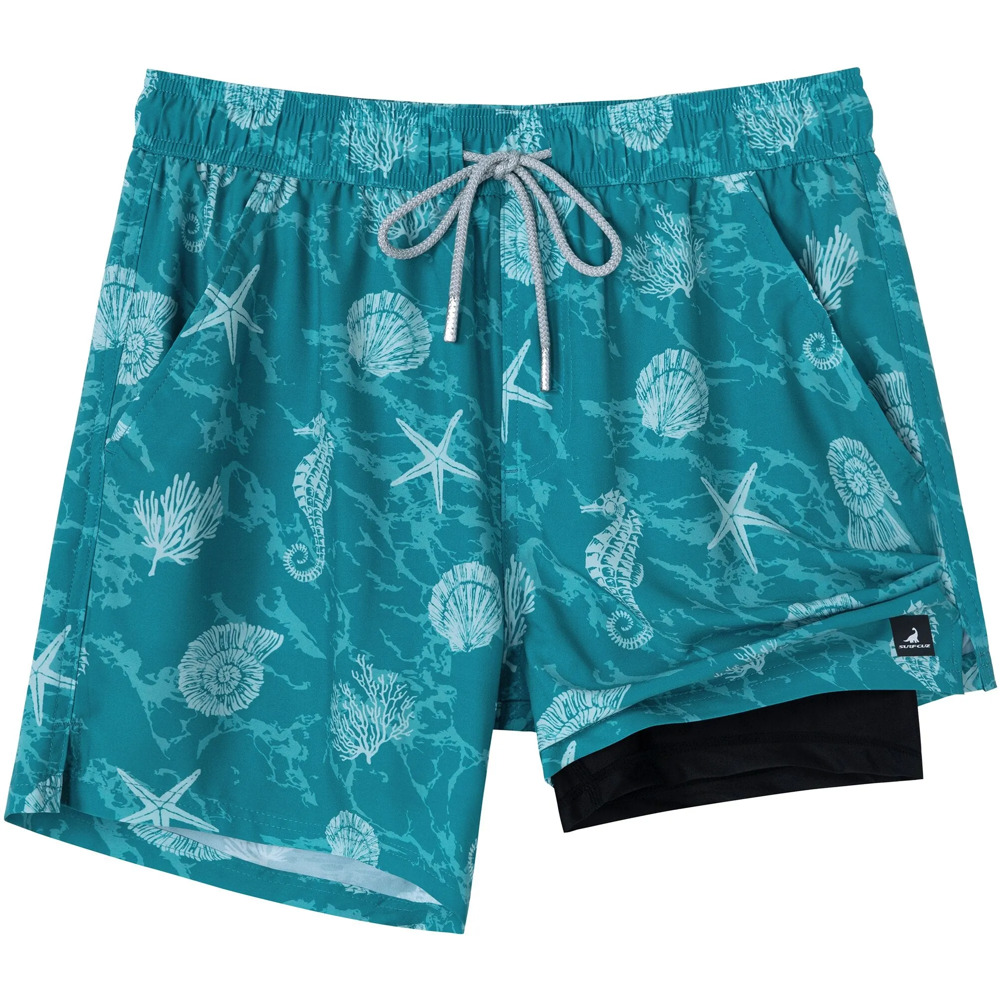 2 in 1 Stretch Gym Shorts Aquatix