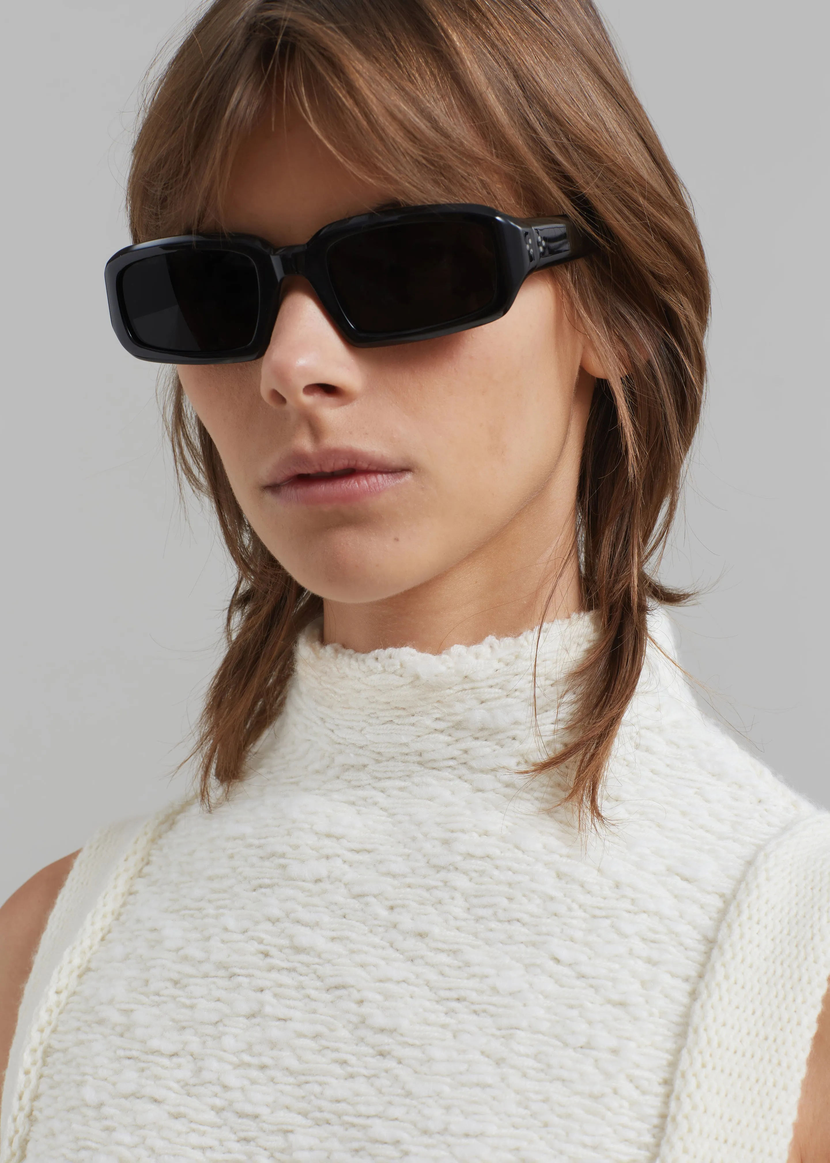 3.1 Phillip Lim Sleeveless Wool Jacquard Top - Ivory
