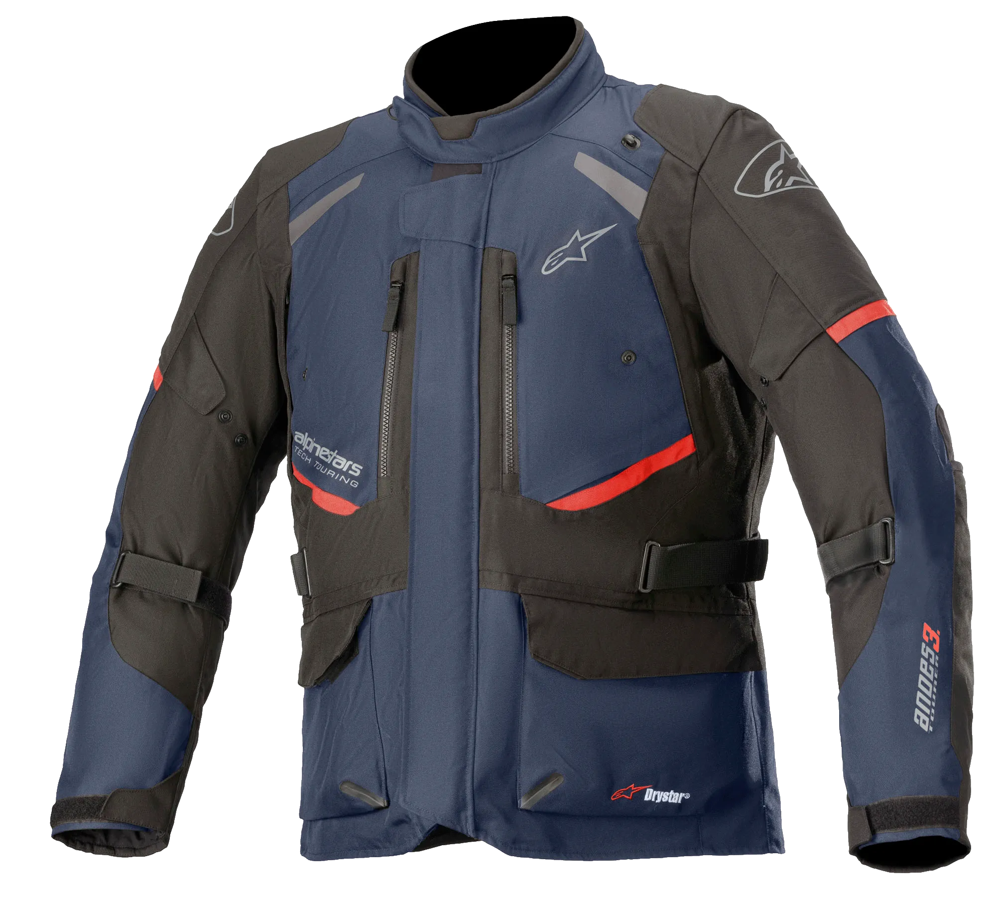 ALPINESTARS ANDES V3 WATERPROOF MOTORCYCLE JACKET - BLUE/BLACK