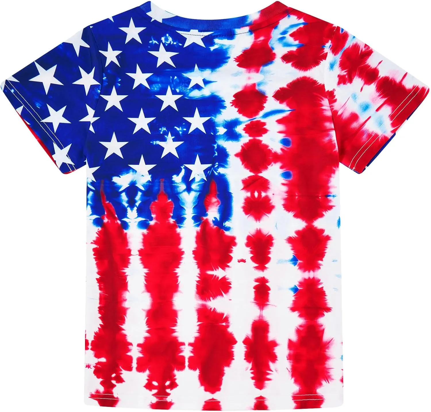 Boys Tie Dye Shirt Size 4-14 Hippies Senior Rainbow Tees T Shirts for Kids