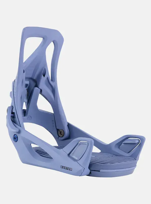 Burton Step On Snowboard Bindings Womens 2024 Slate Blue / Logo