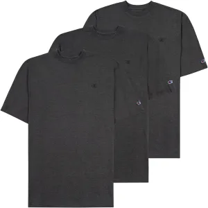 Champion Big and Tall Shirts for Men  3 Pk 100% Cotton Men Big and Tall T-Shirt