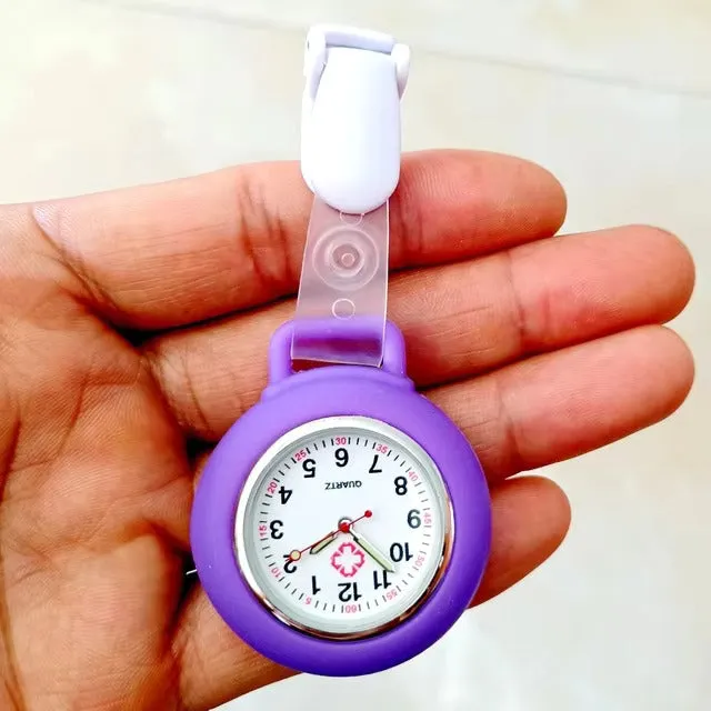 Clip On Analog Nurse Watch
