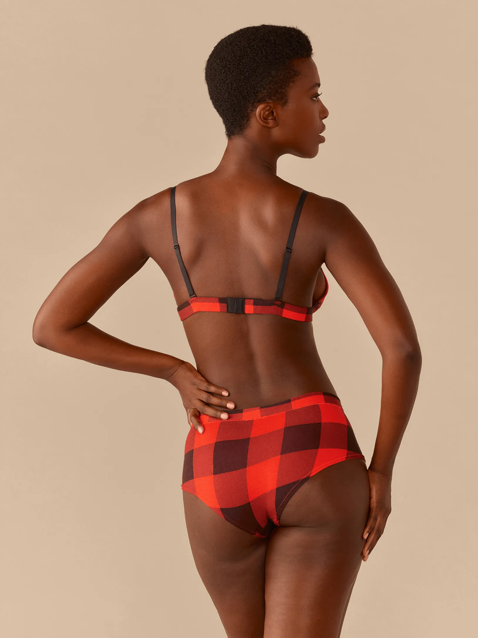 FeelFree Cheeky Brief | Buffalo Plaid