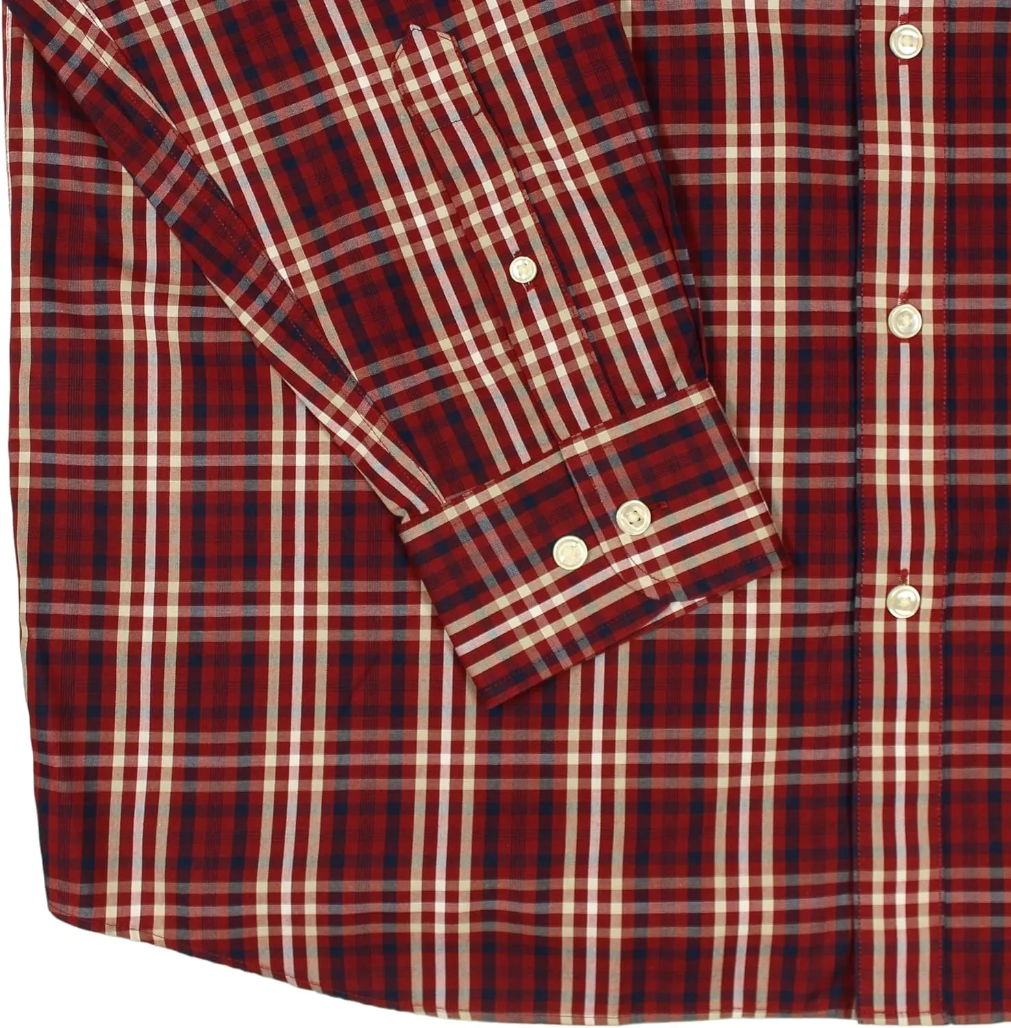 Gold Label Roundtree & Yorke Men's Non-Iron Long Sleeve Shirt 100% Cotton, Regular Sizes