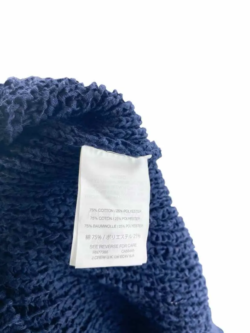 J. Crew Women's High-Neck Sweater Tank Navy Size S