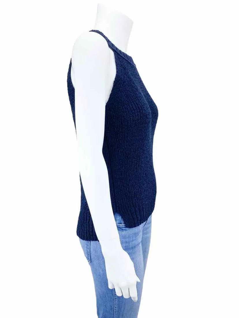 J. Crew Women's High-Neck Sweater Tank Navy Size S