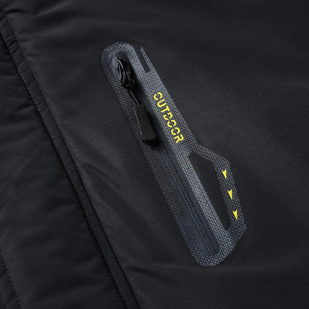 Men's Mountain Waterproof Ski Jacket Winter Windbreaker Warm Hooded Snowboarding Raincoat Jackets