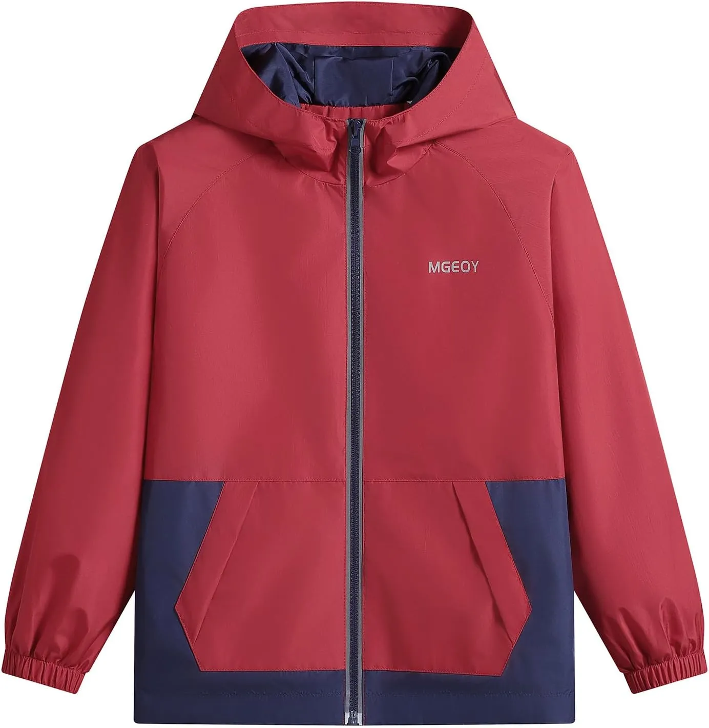 MGEOY Kids Rain Jackets Waterproof with Hood Lightweight Rain Coats for Girls Boys