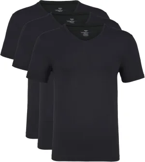 NACHILA Undershirts for Men- Viscose Made from Bamboo, 3 Pack Short Sleeve Tees Soft T-Shirts Comfy Loungewear Top
