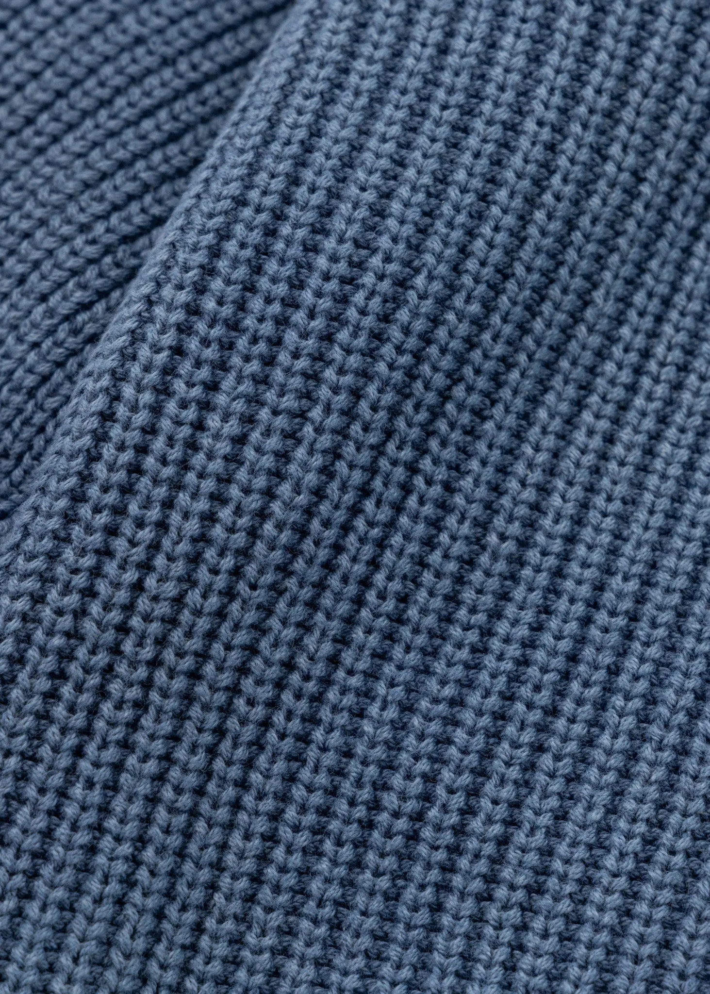 Natural-Dyed Shaker Stitch Sweater