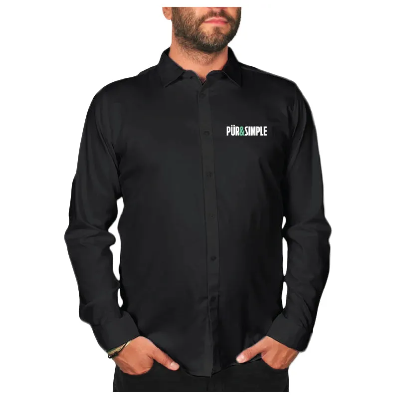 PUR&SIMPLE MEN'S PREMIUM BAMBOO BUTTON DOWN SHIRT