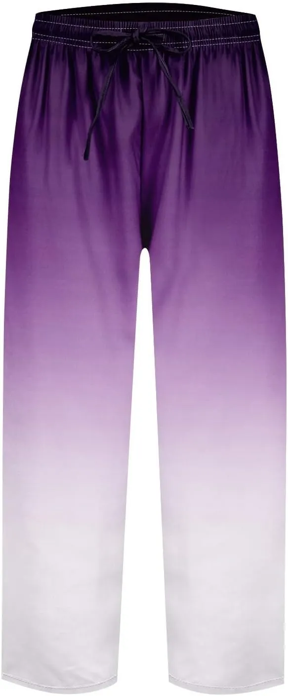 Resort Wear for Women 2025 Cotton Linen Elastic Seven Pants Beach Casual Pants Linen Casual Beach Long Pants