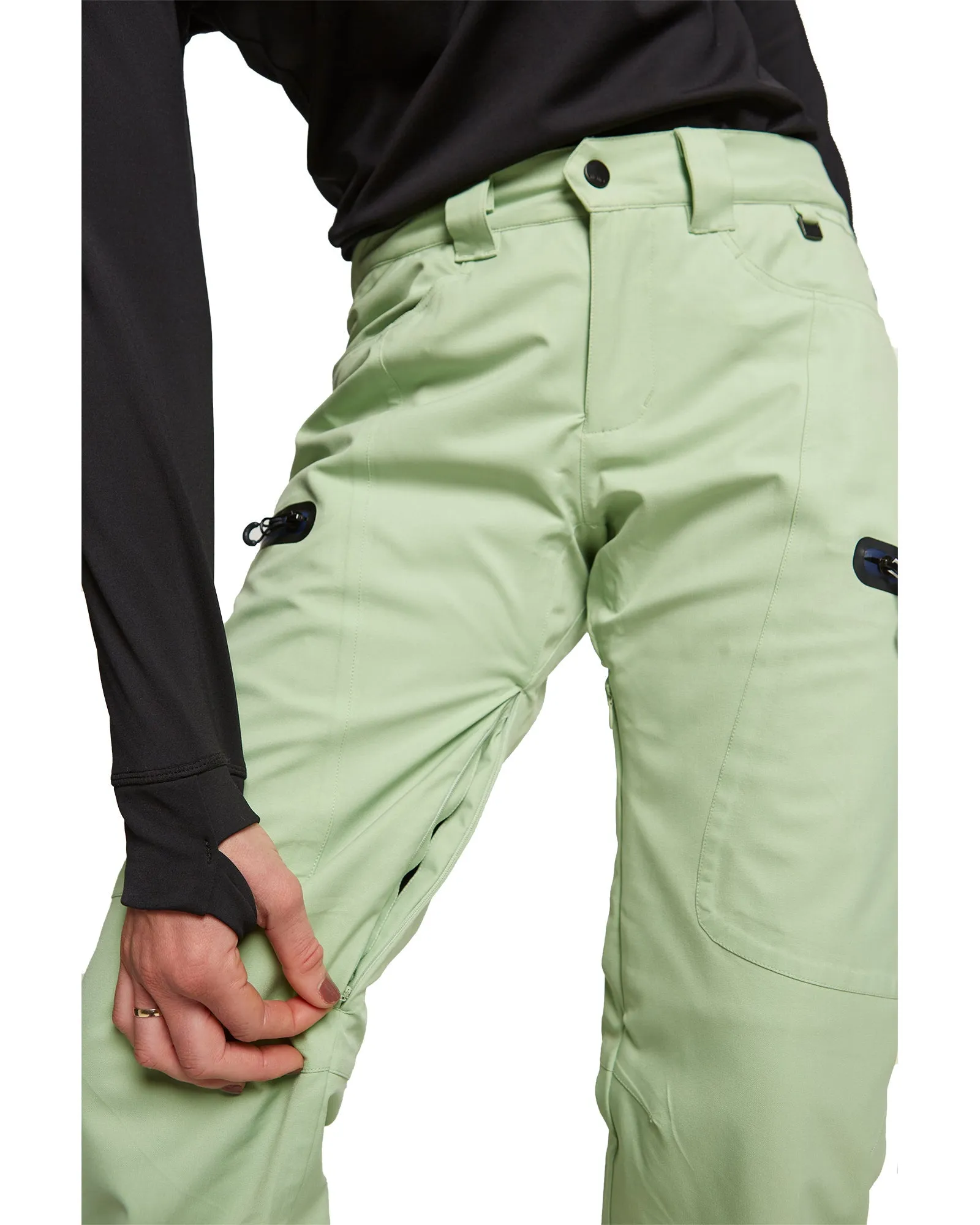 SNOW CULTURE PANT - QUIET GREEN