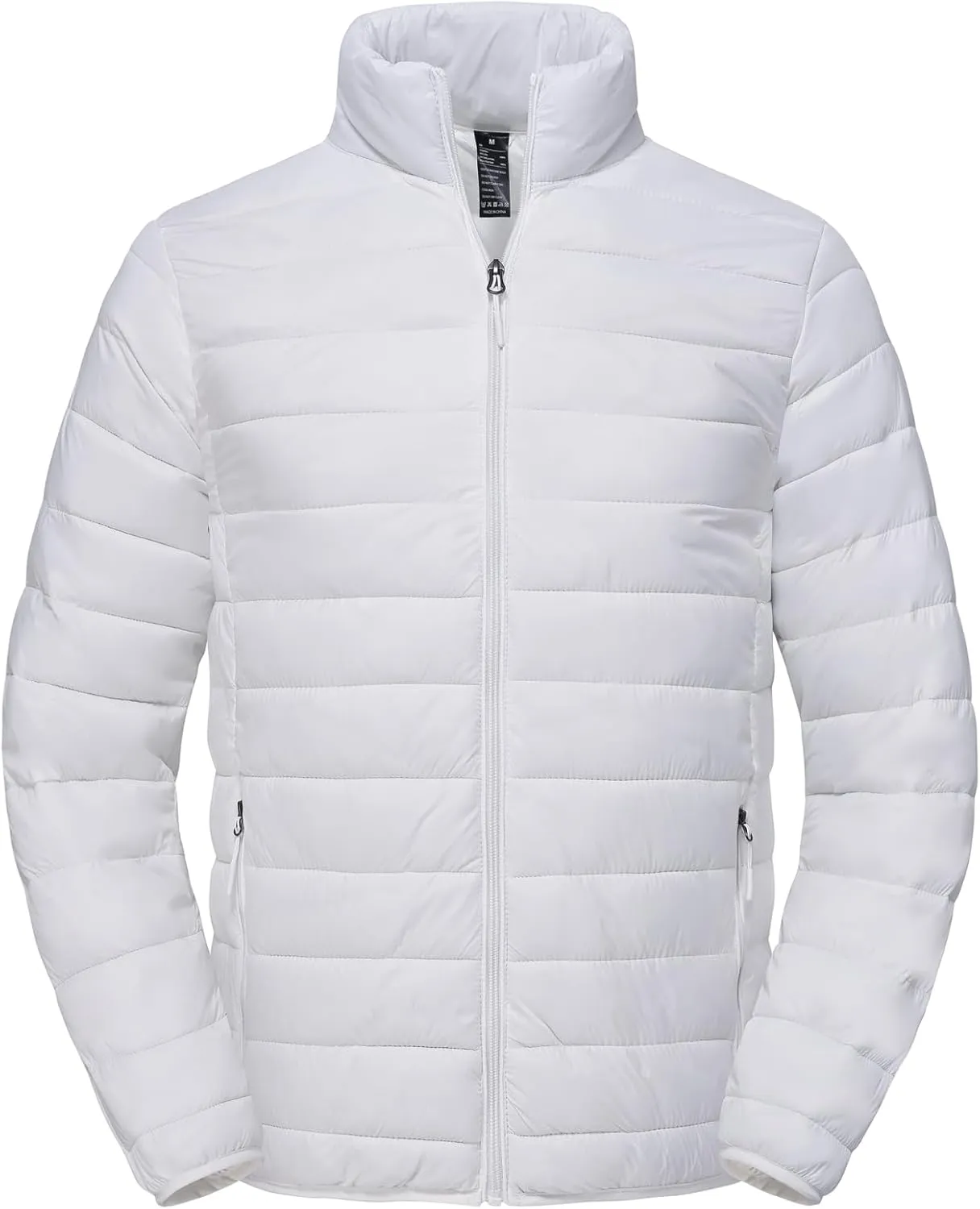 SPOSULEI Men Puffer Down Jacket Packable Lightweight Winter Jackets Coats Outdoor Waterproof Insulated Jackets