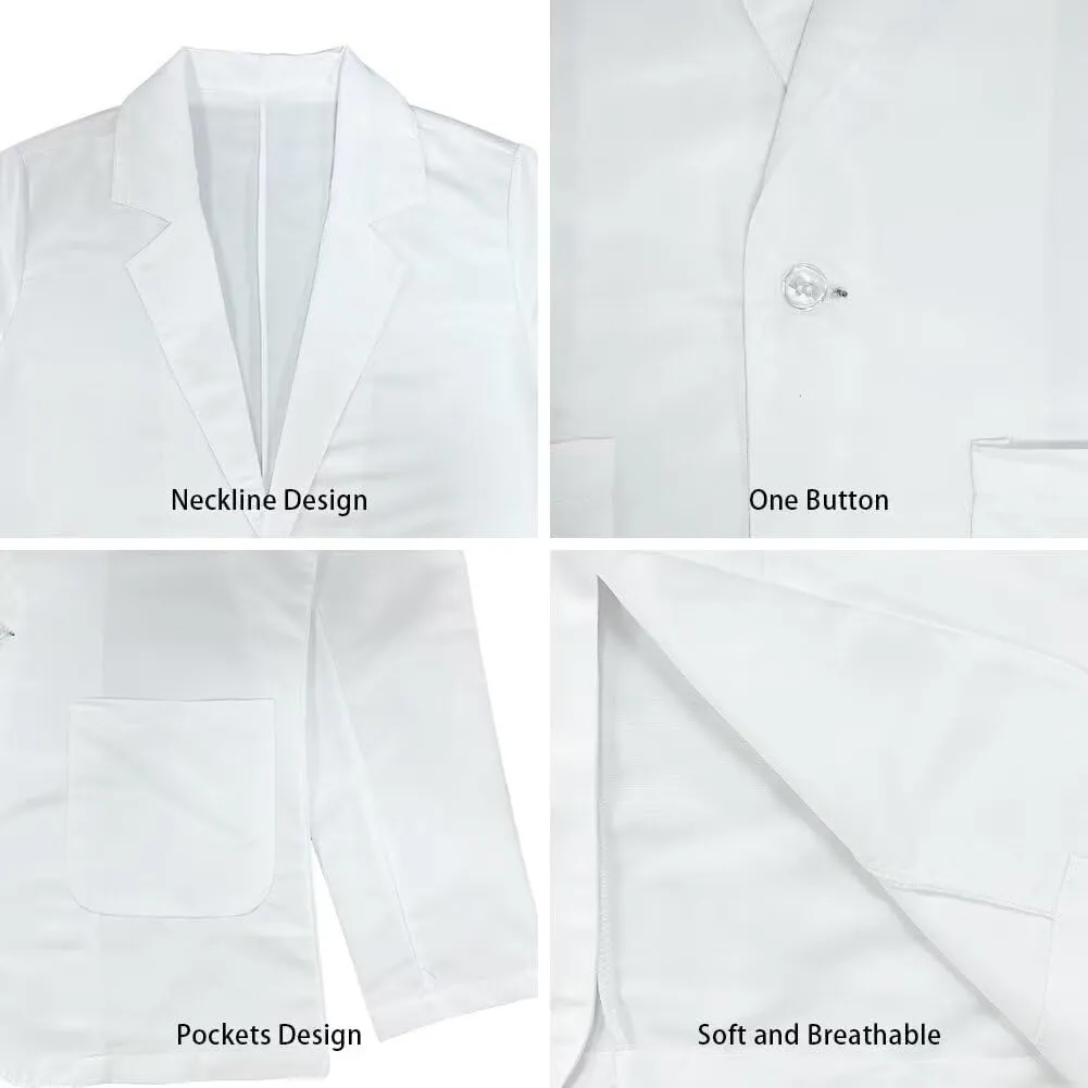 Sprowallow Men's Casual Blazer One Button Lightweight Sports Coat with Pockets Slim Fit Lapel Jacket Business Suit