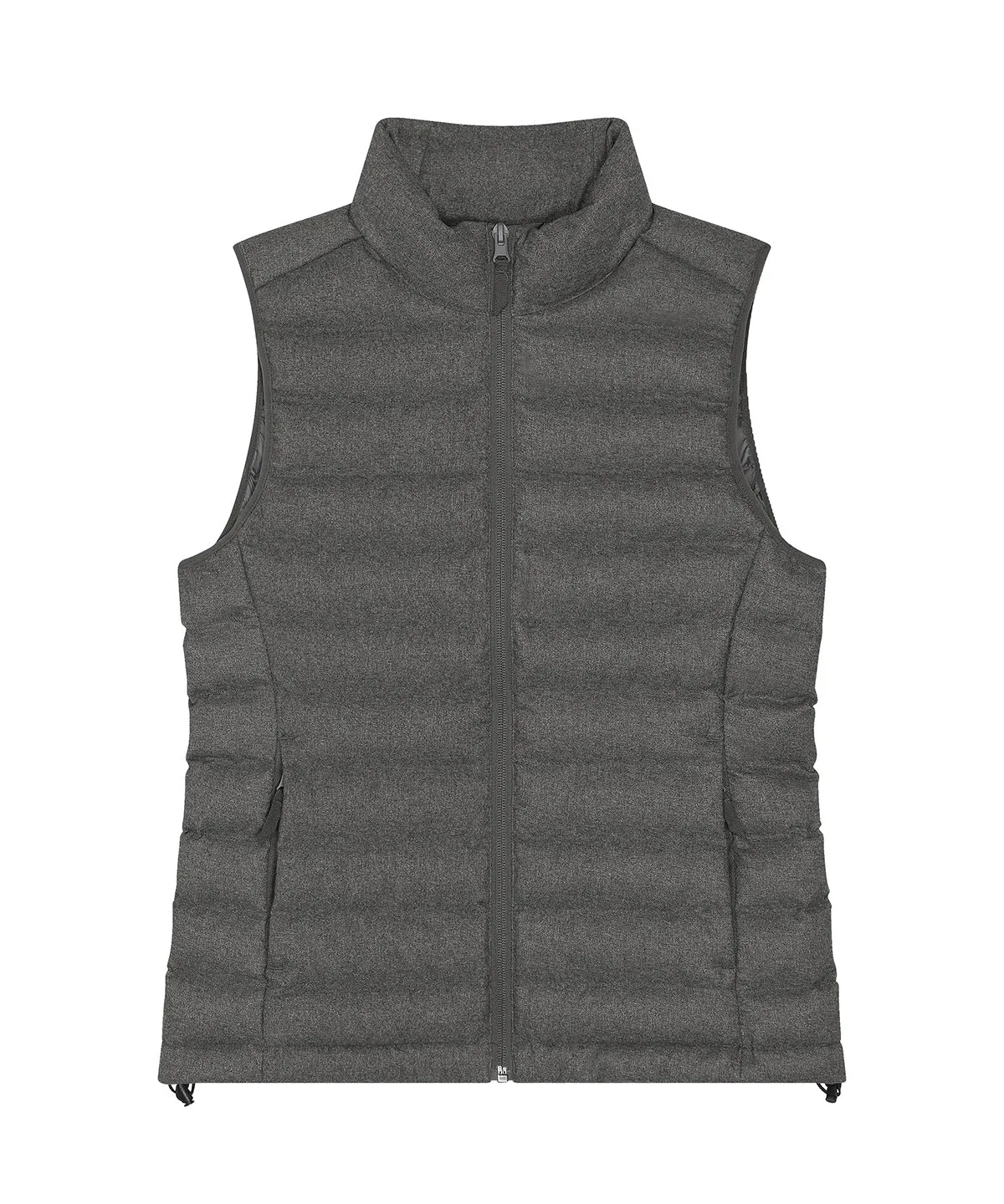 Stella Climber wool-like bodywarmer (STJW899) | Deep Metal Heather Grey