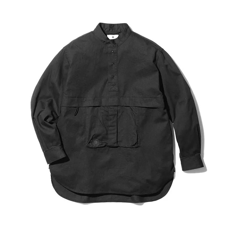 Takibi Light Denim Utility Pullover