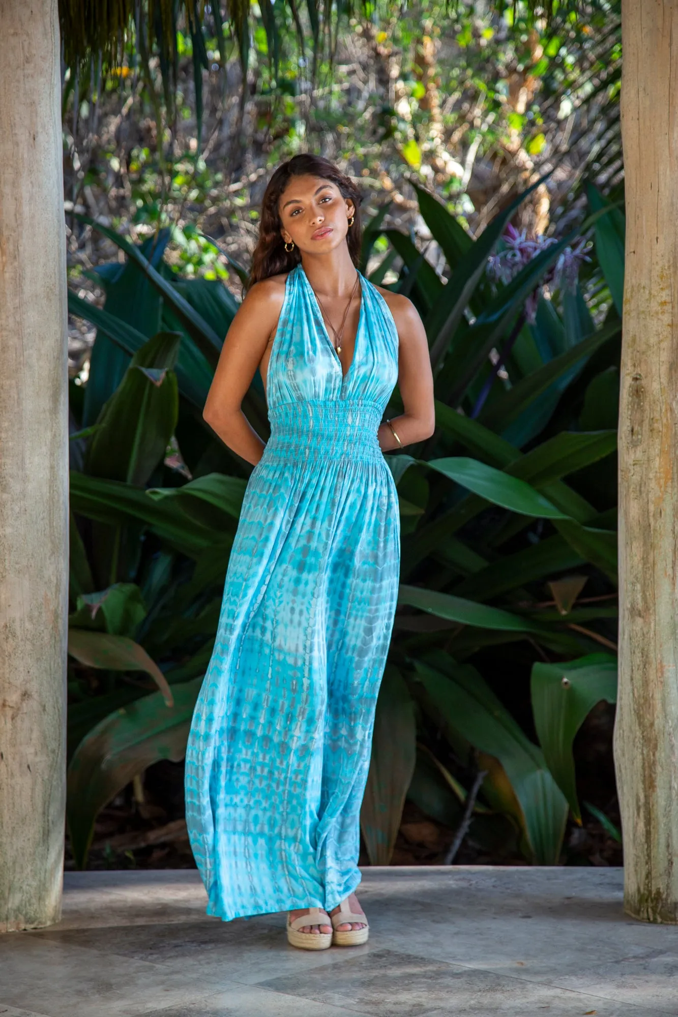 Tammy Infinity Dress in Premium Sophia Loren Turquoise