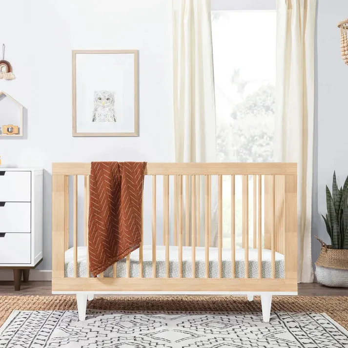 The Baby Atelier 100% Organic Modern Crib Natural